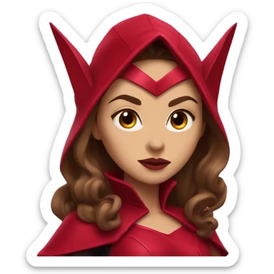 Scarlet witch sticker