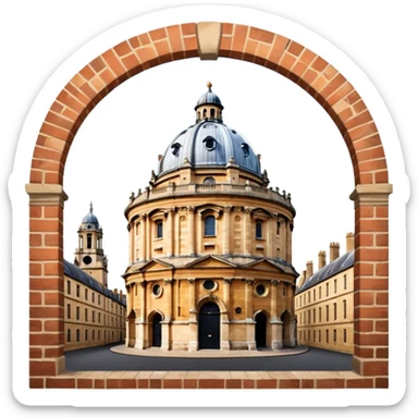 oxford, Radcliffe Camera sticker
