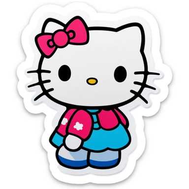 Hello KITTY sticker