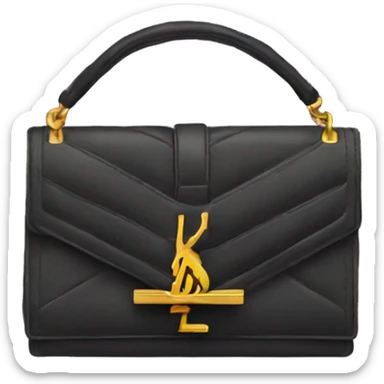 YSL-Purse sticker