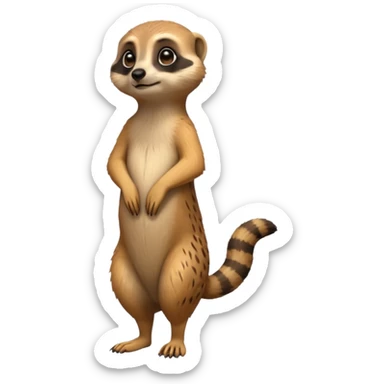 meerkat hi sticker
