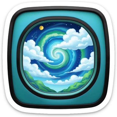 góc nhìn từ cửa sổ của tàu vũ trụ nhìn xuống trái đất

















 sticker