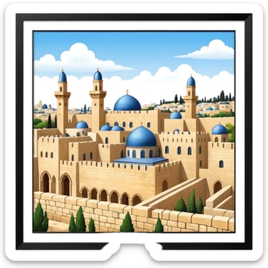 Jerusalem  sticker