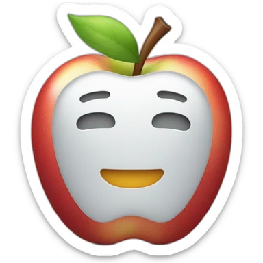 Apple’s ai assistant, Siri sticker