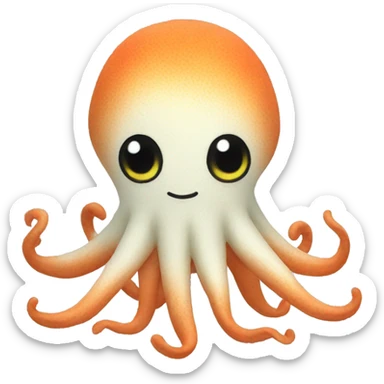squid plush sticker