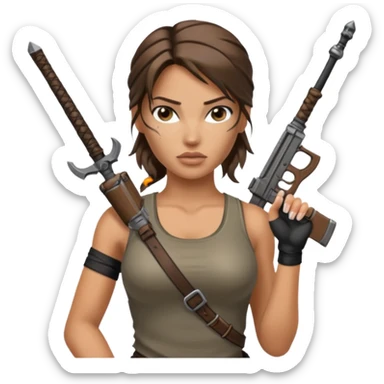 Video game raider xbox sticker