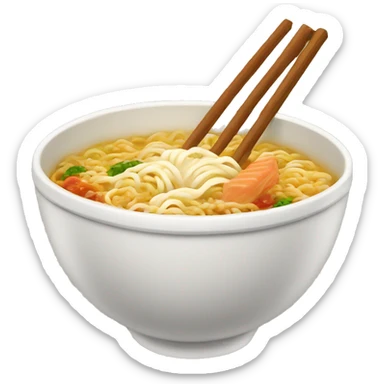 ramen bowl  sticker