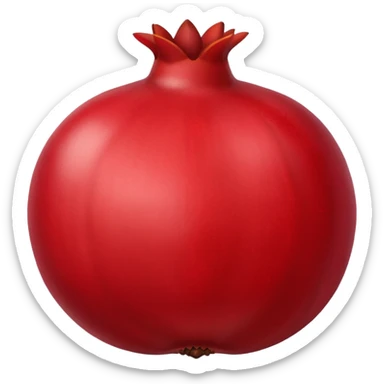 Pomegranate emoji sticker