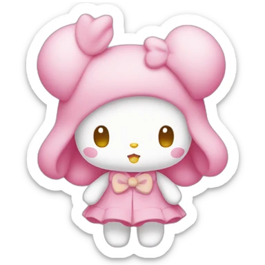 My melody sanrio sticker
