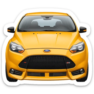 ford focus ST sticker