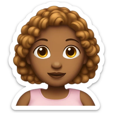 pregnant young woman sticker