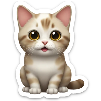 Munchkin Cat sticker