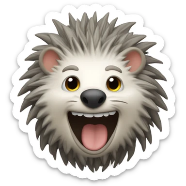 The Knarl was a magical beast that greatly resembled a hedgehog in its physical appearance,. its dark  sticker