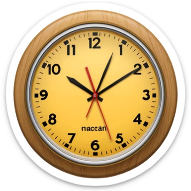 quiero un reloj  de pared 2pm sticker