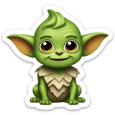 Cute gremlin sticker