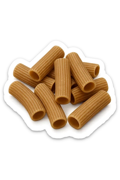 pasta integrale, iperrealistiche 4k sticker