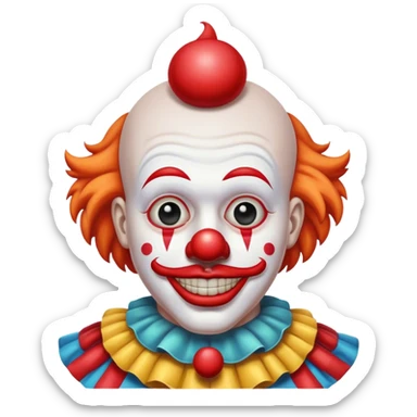 Cesar clown  sticker