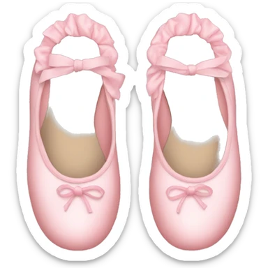 ballerina shoes sticker