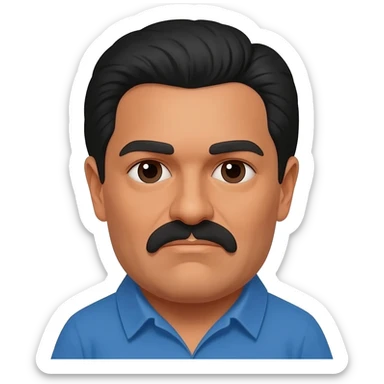 Maduro stolen sticker