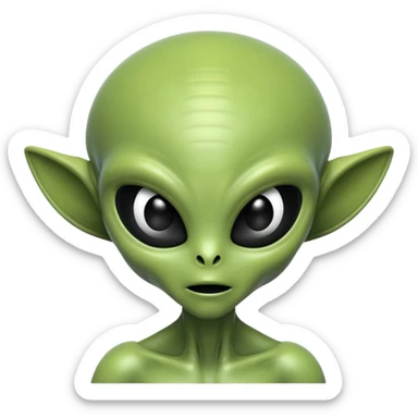 alien from movie alien sticker