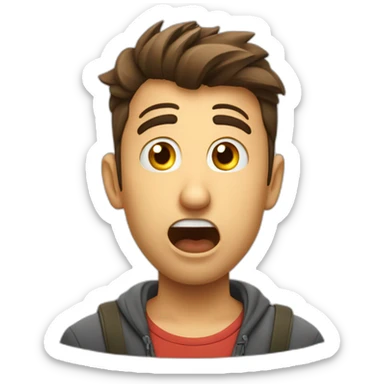 vary surprised dimo desafio bulgaria sticker