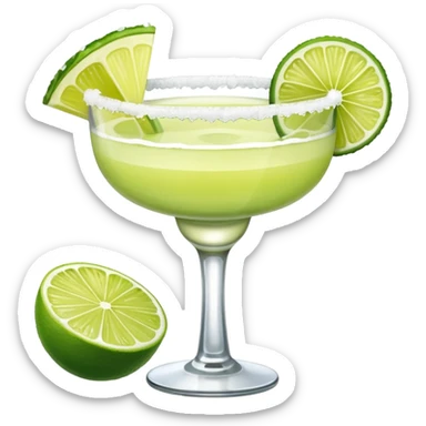a classic margarita cocktail  sticker