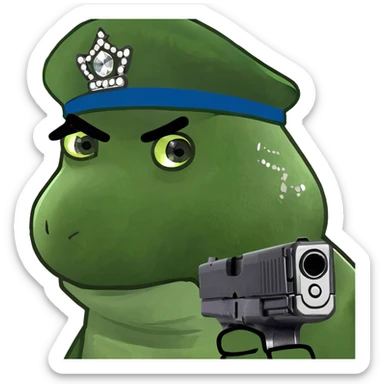 glock 19 with rhinestones sticker