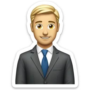 Business analysts in the aviation industry sticker