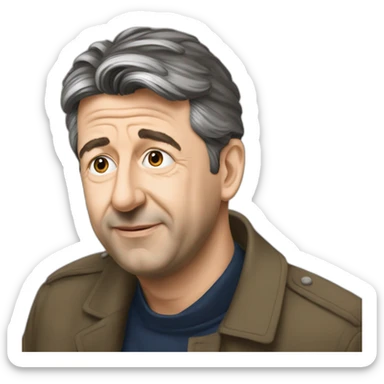 Emmenuel Macron embrasse melenchon sticker