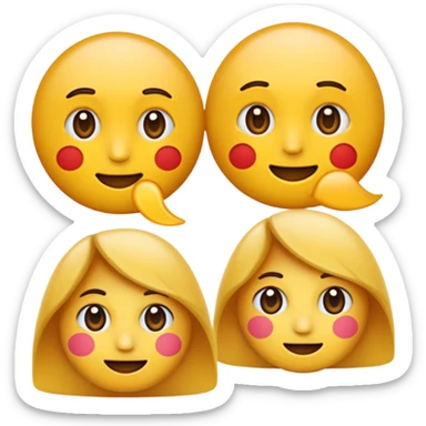 😂😮 mische die zwei emojis (von apple) so das bis auf dem mund alles so ist wie beim ersten und der mund ist wie der zweite, es sollen genau die selben gelben emojis sein keine menschen sticker