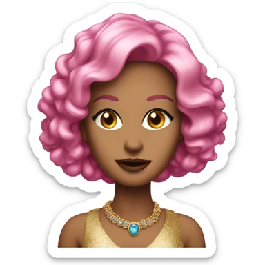 Panthère glamour sticker