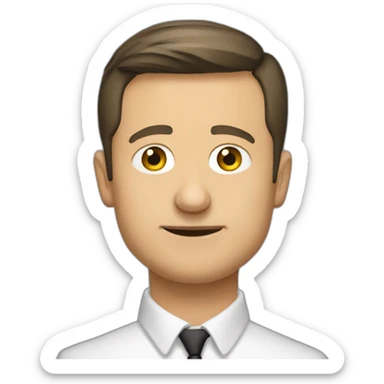 Volodymyr Zelenskyy sticker