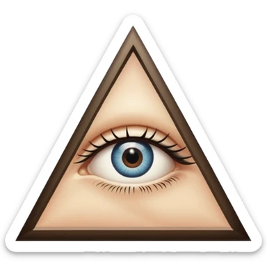 illuminati erotic symbol sticker