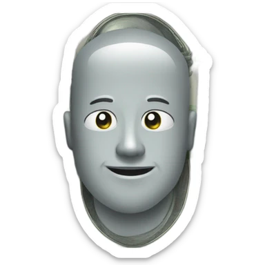 gray packet of dollars sticker