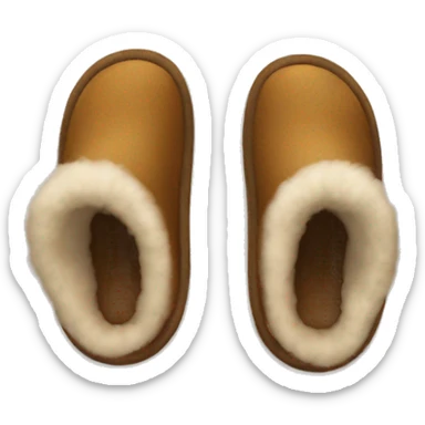 UGG slippers  sticker
