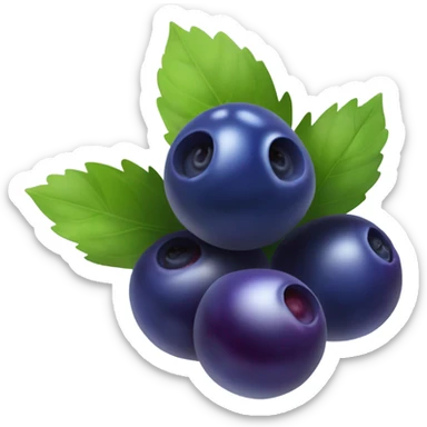 Huckleberry sticker