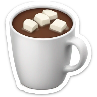 Hot chocolate  sticker