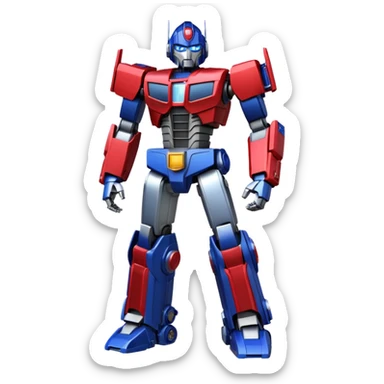 Optimus prime sticker