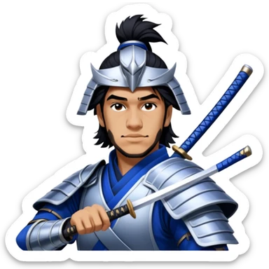 Steadfast Samurai sticker