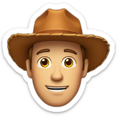 Woody from Toy’s Story sticker