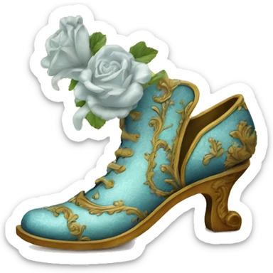 rococo shoe sticker
