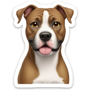 american staffordshire terrier  sticker