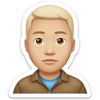 greenland citizen standing full scale sticker