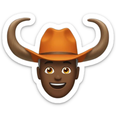 HOOK EM HORNS sticker