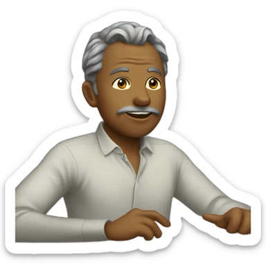 Gars qui louche sticker