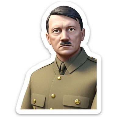 military boy in uniform sticker