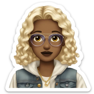 Fashion girl aesthetic  sticker