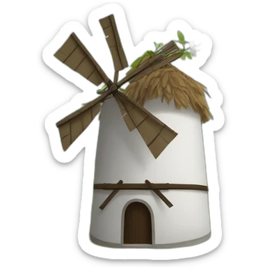 molino de viento sticker