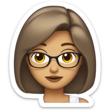 Ave fenix con nombre melania sticker