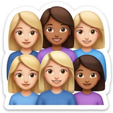 Girls recommend  sticker